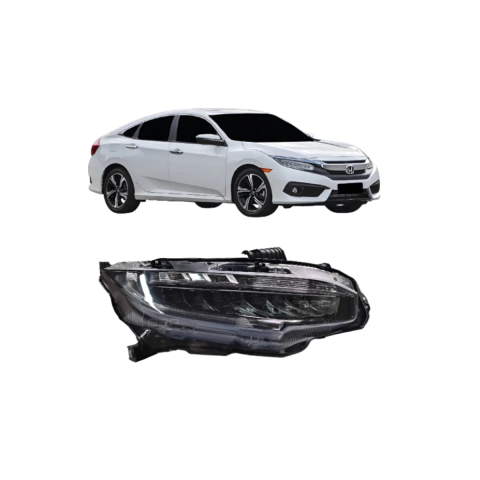 Farol Honda Civic G10 2017 2021 Touring Led Lado Direito - comprar online