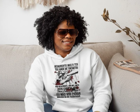 Moletom Vivo pela fé - comprar online