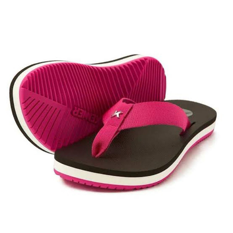 Chinelo Feminino Kyra Pro Kenner Dmq Preto/Rosa 1977110