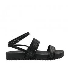 SANDÁLIA PAPETE BRILHO PRETO QUIZ 63-1993