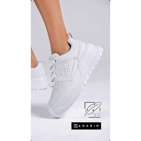 Tênis Fleecy Ultra Leve Branco Ramarim 25-76203