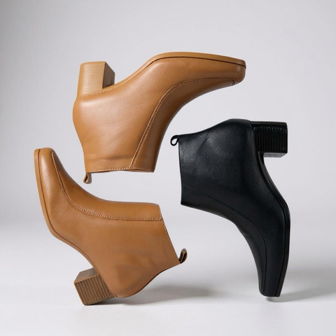 Bota Couro Cano Curto Dani Duran 14012