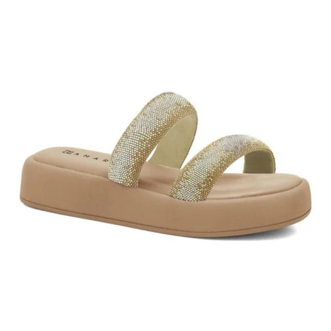 Sandália Feminina Ramarim 2439207 - Cáqui