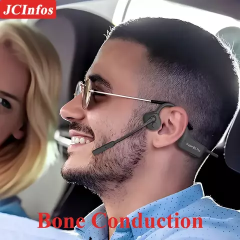Fones JCInfos Super Q3 Pro Bluetooth de Condução Óssea (sem fio)