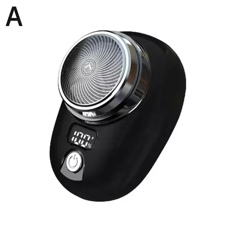 Mini Barbeador Elétrico para Homens (display digital)