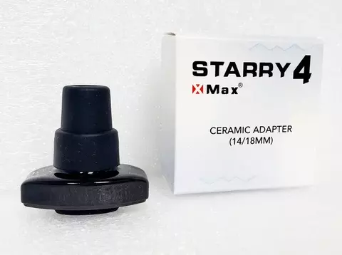 Adaptador Cerâmico e Bocal de Vidro e Cápsula XMAX STARRY 4 Original (para vaporizador)