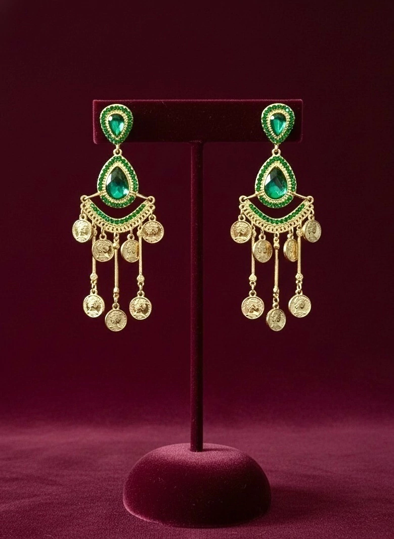 Máxi Brinco Cigana Esmeralda - Consagrado