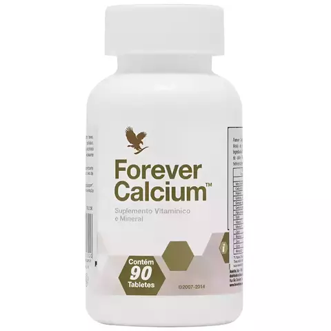 Forever Calcio Magnésio Dimalato Vitamina D 90 tabletes