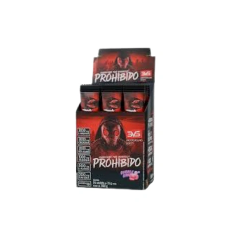 Pré treino Prohibido sachê 15g - 3VS