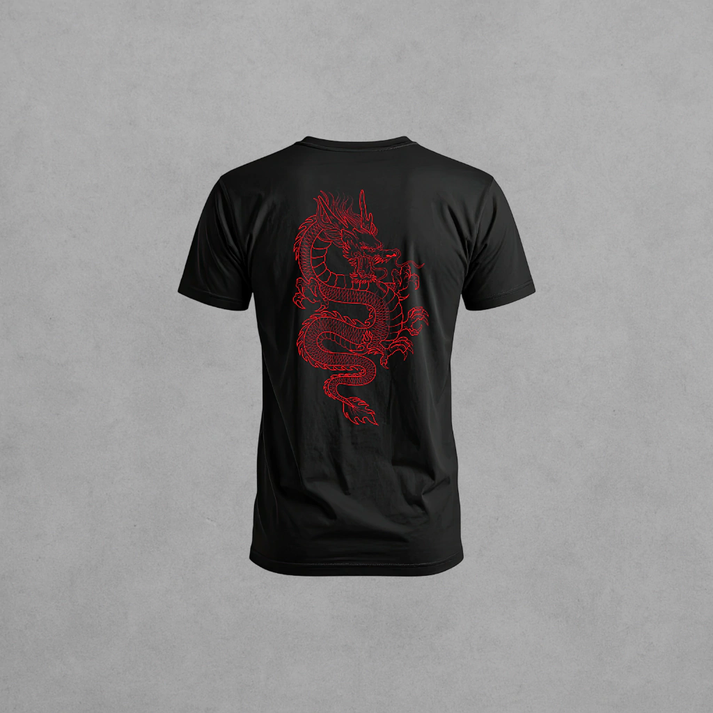 Camiseta Dryfit Red Dragon – Marginal Club