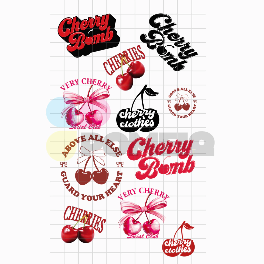 Plancha DTF para textil 58x100 - CHERRY