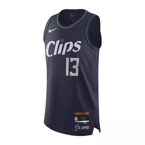 Camiseta Regata NBA Los Angeles Clippers 23/24 - Masculina Nike - Azul
