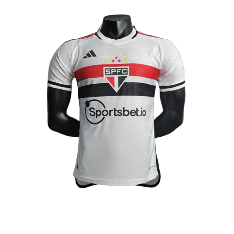 Camisa São Paulo I 23/24 - Jogador Adidas Masculina - Branca