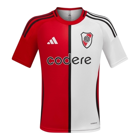 Camisa River Plate III 25/26 - Torcedor Adidas Masculina - Vermelha e branca