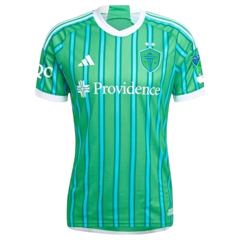 Camisa Seattle Sounders I 25/26 - Torcedor Adidas Masculina - Verde com detalhes em branco