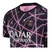 Camisa Paris Saint-German Pré-jogo 25/26 - Torcedor Jordan Masculina - Preta com detalhes em rosa - Classic Futebol