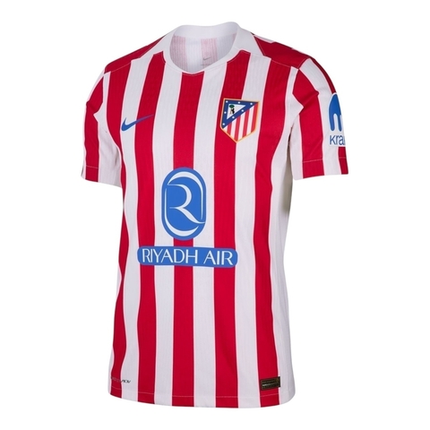 Camisa Atlético de Madrid I 25/26 - Torcedor Nike Masculina - Branca e vermelha