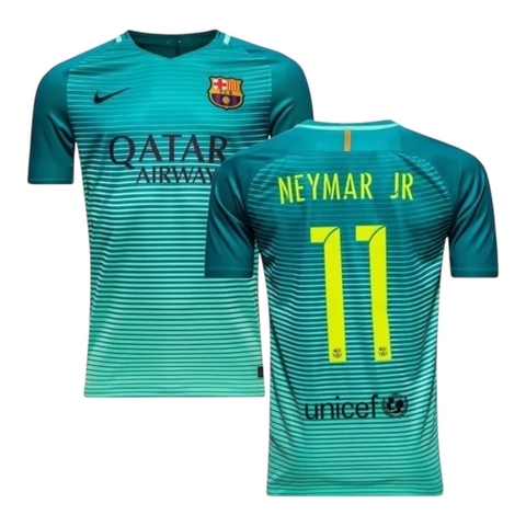 Camisa Retrô Barcelona III 2016/17 - Masculina Nike - Verde