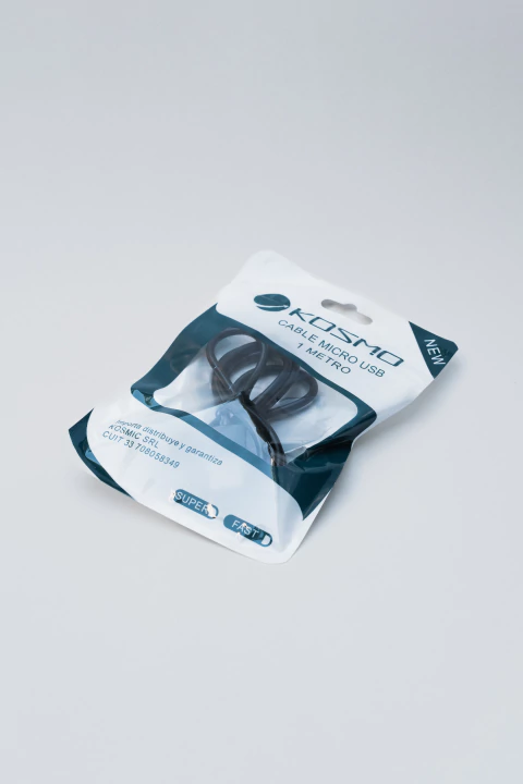Cable Kosmo MicroUsb 1 metro Bolsa - comprar online