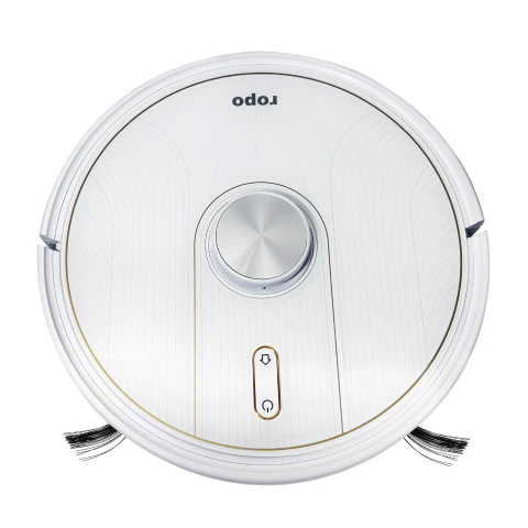Robô Aspirador ROPO Glass 5 - 4 em 1 – Varre, Aspira, Passa Pano e Higieniza com Luz UV - ROPO