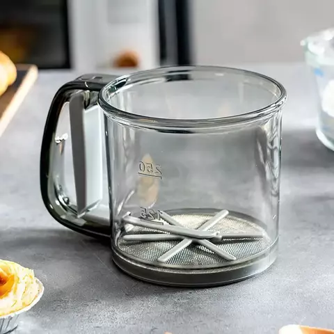 Peneira de farinha - tipo copo - comprar online