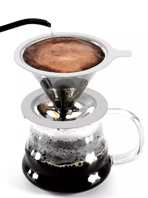 Filtro de Café em Aço Inoxidável 304 – Reutilizável, Prático e de Alto Desempenho - comprar online