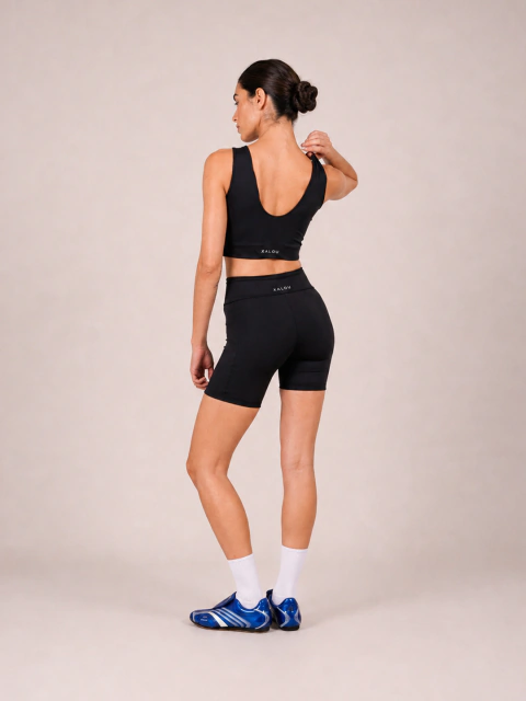 Top Decote Costas Preto
