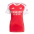 Camisa Arsenal I 25/26 - Torcedor Adidas Feminina - Vermelha e branca