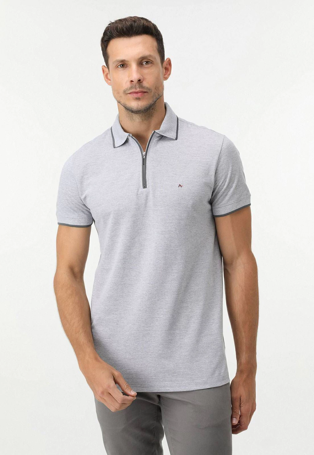 Polo Aramis com Ziper 0030