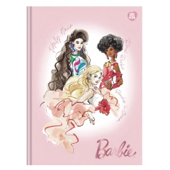 Caderno Brochura Colegial Barbie 80 folhas - Animativa - PapeloByBre