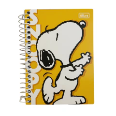 Caderneta Espiral 1/8 Snoopy 11 X 15,4 Cm 80 Folhas - Tilibra - loja online