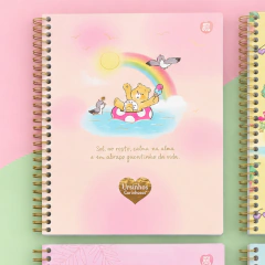 Caderno Colegial Espiral Ursinhos Carinhosos 1 Matéria 80 Folhas - Animativa na internet