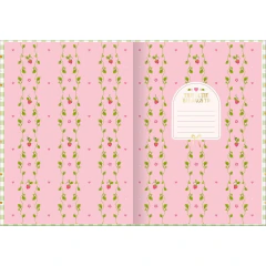 Caderno A5 Brochura Be Berry 80fls - Tilibra - PapeloByBre