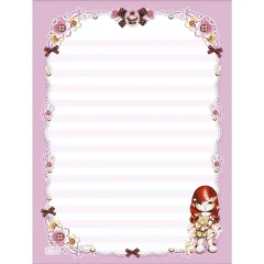 Papel de Carta Jolie 48 folhas - Tilibra - PapeloByBre