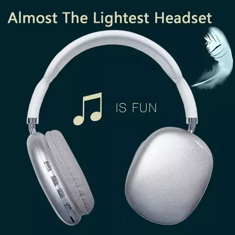 Novo p9 sem fio bluetooth fones de ouvido com cancelamento de ruído microfone va