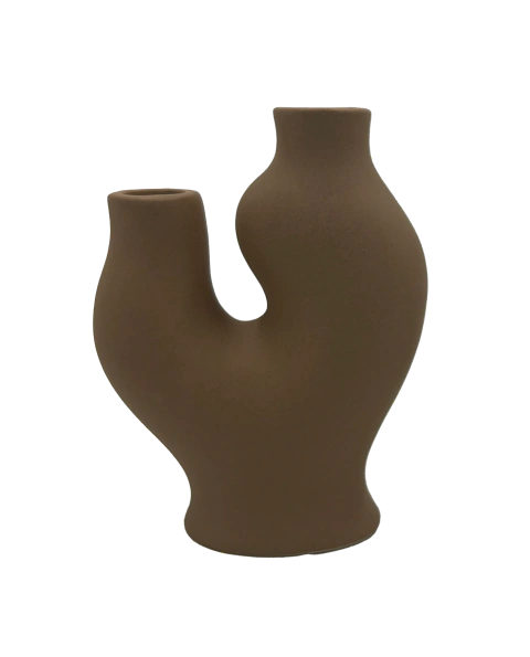 Vaso Cerâmica Cactus Areia M