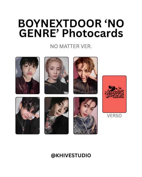 BOYNEXTDOOR 'NO GENRE' FANMADE