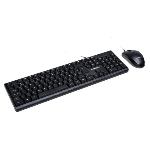 Maxprint Kit Teclado e Mouse com Fio CF1001 ABNT2 1000 Dpi