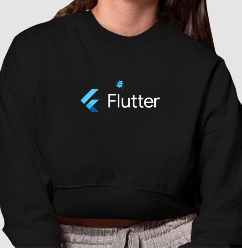 Cropped Moletom Flutter