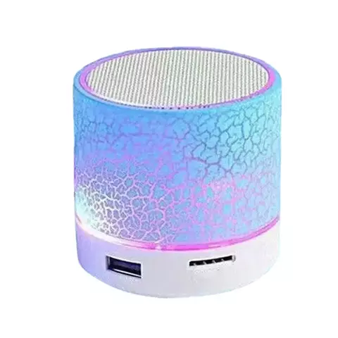 Mini alto-falante sem fio, subwoofer, Dazzle Crackle Mini alto-falante sem fio c