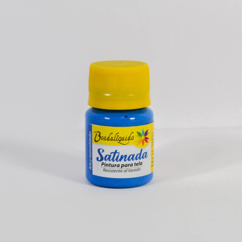 Pintura Satinada Azul Fluorescente Bordaliquido