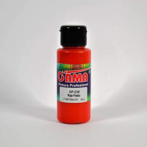 Pintura Profesional Rojo Fiesta Gama