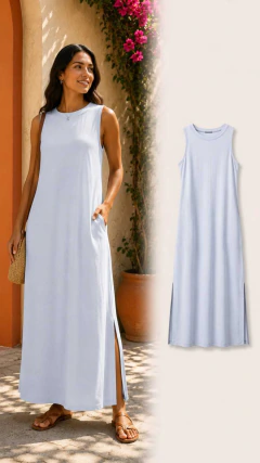 Vestido Longo Branco (Tam M)