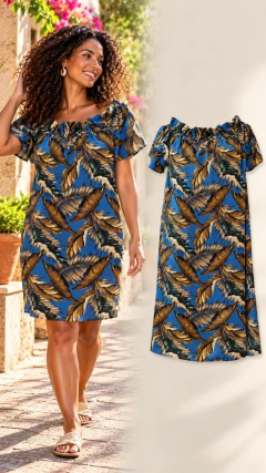 Vestido Aishty Colorido (Tam M)