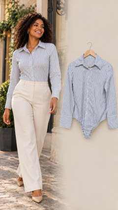 Camisa Listras Brilhantes (Tam P)