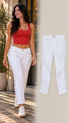 Calça Animale Branca (Tam M)