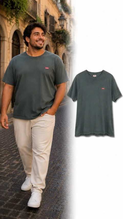 Blusa Levis Verde (TamG)