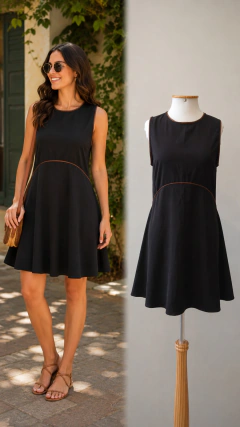 Vestido Pactus Preto (Tam M)