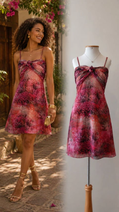 Vestido Miele Colorido (Tam 36)
