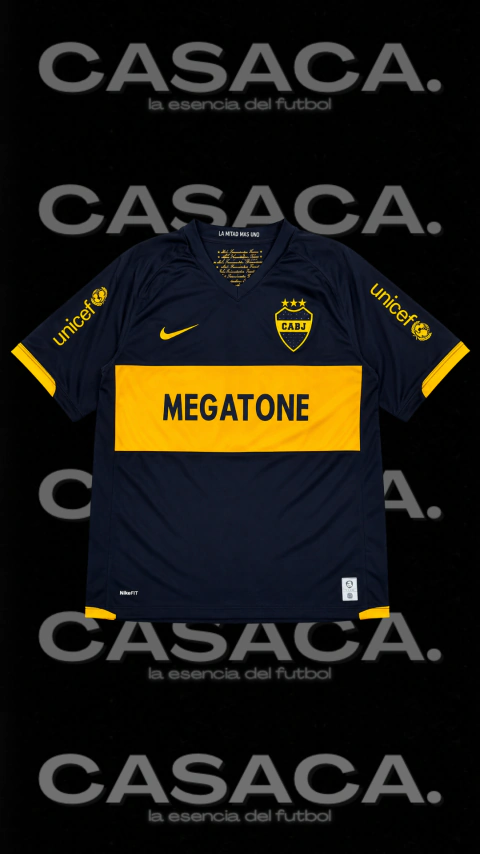 BOCA JUNIORS TITULAR '07/08 - ROMAN #10 // PALERMO #9